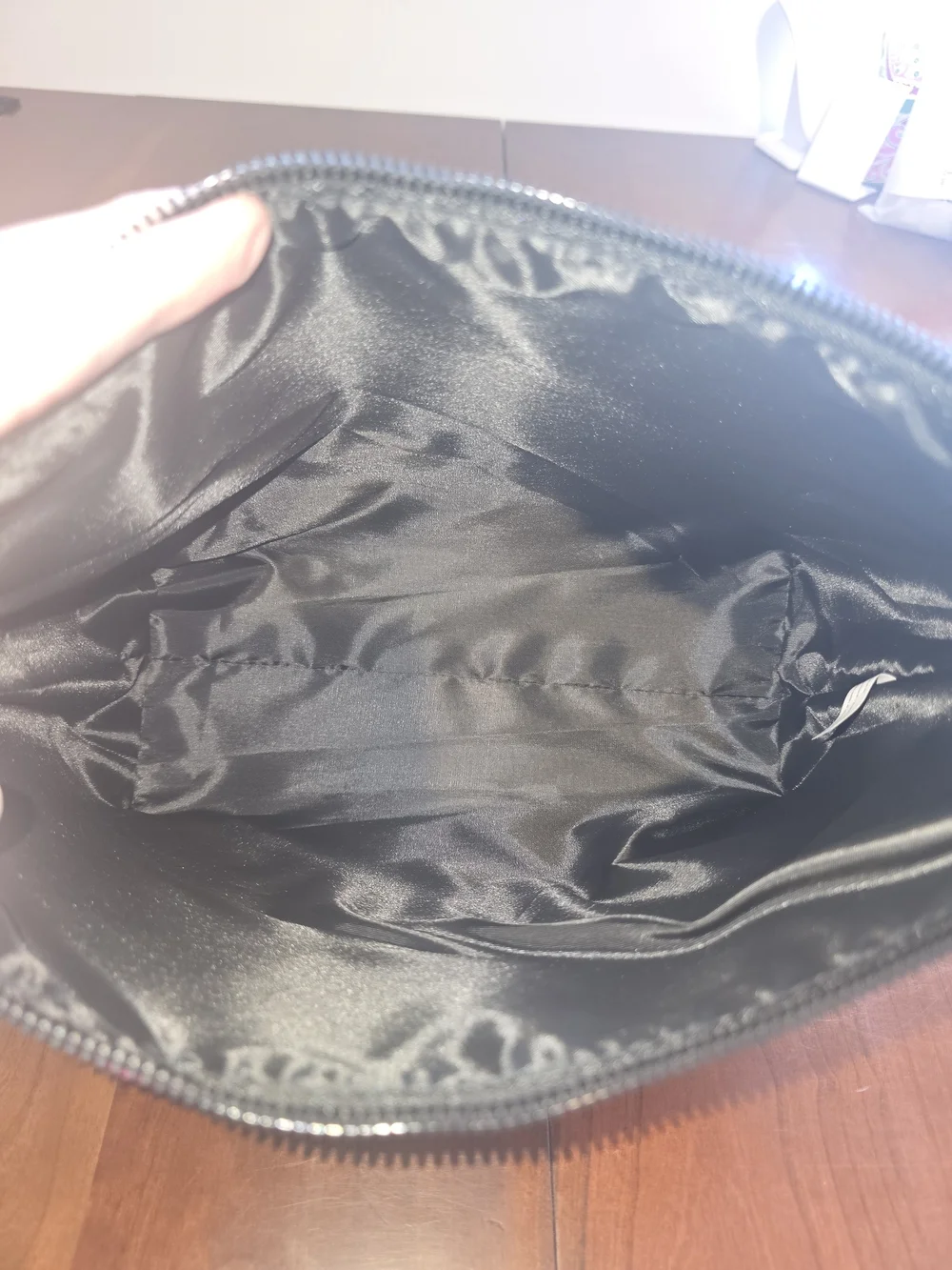 Ed Hardy Hot Pink 💖 Embossed Cosmetic Pouch, New With Tags!